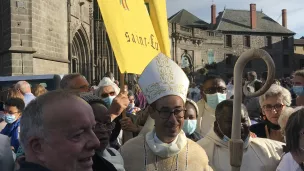 Mgr Didier Noblot lors de son ordination. ©RCF Haute-Loire