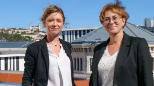 Caroline Sigaud (à gauche), Carole Bourget-Martin - © RCF Lyon