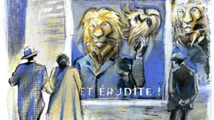 L'homme à la tête de lion - éditions Sarbacane