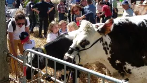 La Foire du Mans, l'occasion pour nos agriculteurs d'expliquer leur métier au grand public (source : https://www.paris-normandie.fr/)