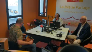 Dans le studio de RCF jeudi 22 septembre