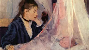 Berthe Morisot, Le berceau (1872) ©Wikimédia commons