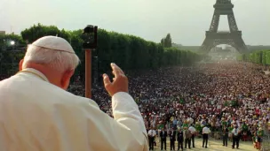 JMJ Paris en 1997 en présence du Pape Jean Paul 2