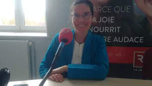 Caroline Riegel est venue à Bourges présenter son film dans le cadre du festival ASIE © RCF - Guillaume Martin-Deguéret.