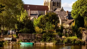 L'église Saint-Aubin de Bazouges-sur-Loir © Renaud Alaime