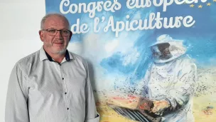 Gilbert Morizur, président de l'Abeille Finistérienne. © Julie Rolland