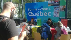 Le Mois du Québec à Bourges le 19 octobre dernier © RCF - Guillaume Martin-Deguéret.