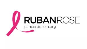 Logo de l'association Ruban rose.