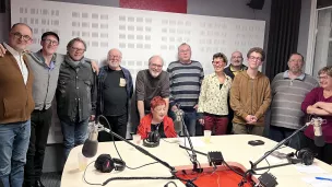 Photo de famille pour la 1300ème édition de la Note Bleue