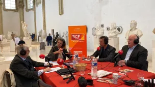 Patrick Le Guyader, Anne Henry, Frederic Chéreau et Luciano Biondo Crédit RCF Hauts de France  