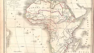 Carte du continent africain de 1853 ©wikimediacommons