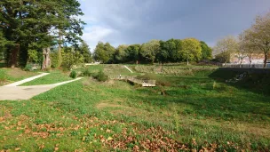 Le parc inondable de Kertatupage, à Brest, au mois d'octobre - ©Ronan Le Coz