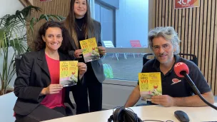 de gauche à droite : Prescilia Hadjout, Pauline, Alexandre Chavanne - © RCF Lyon