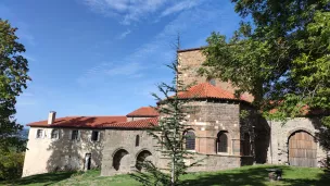 L'abbaye de Doue est située sur les hauteurs de Saint-Germain-Laprade. ©Cédric Bonnefoy