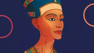 © Olivier Bonhomme - Illustration du spectacle Nefertiti