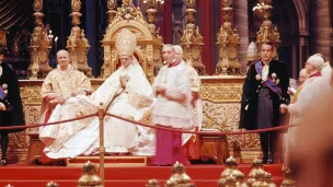 Le pape Paul VI lors du concile Vatican II, photographié par Lothar Wolleh ©Wikimédia Commons