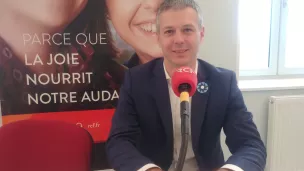 Loïc Kervran député de la troisième circonscription du Cher © RCF - Guillaume Martin-Deguéret.