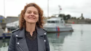 Stéphanie Roos-Faujour, agence de communication maritime Sea to Sea à Concarneau @ Christophe Pluchon, RCF 2022