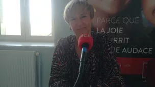 Magali Bessard, vice-présidente de la région en charge de l'égalité entre les femmes et les hommes © RCF - Guillaume Martin-Deguéret.