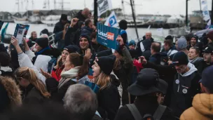 Les équipes sur les pontons de St Malo © LinkedOut