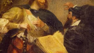 Faust et Méphistophélès par Delacroix