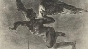 Méphistophélès par Delacroix