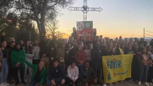 Les jeunes du diocèse de Nice au sanctuaire de la Garoupe - Photo organisation