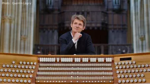 Olivier Penin par Quentin Lagny à la basilique Sainte-Clotilde de Paris