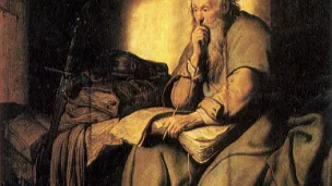 Saint Paul en prison, par Rembrandt, 1627 ©wikimediacommons