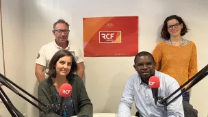  Mathilde Hautot,  Fréderic Hallonet, Lucie Baudoin et Peguy NDODJANG NGANTCHOU