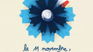 Le bleuet de France, en hommage aux morts pour la France le 11 novembre © Ministère des armées