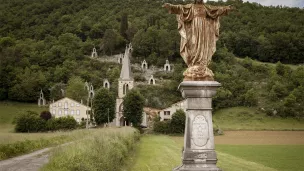 Statue du Christ en Ariège, France ©Arnaud Chochon / Hans Lucas