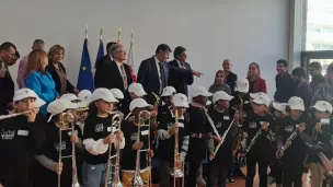 22 élèves de CE2 de l'école  Aimé Césaire à Nice - RCF Nice Côte d'Azur 