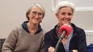 De gauche à droite : Clotilde Bénet et Fabienne de Germay ©RCF Haute-Normandie