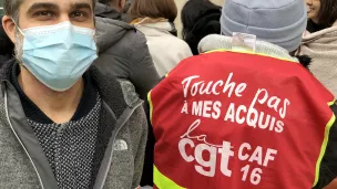 Bastien AGOUTIN, délégué syndical CGT CPAM