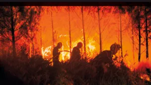 Conférence sur les sapeurs-pompiers de la Charente et les feux de forêt de l’été 2022