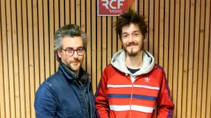 Jean Bellorini (à gauche), François Deblock - © RCF Lyon