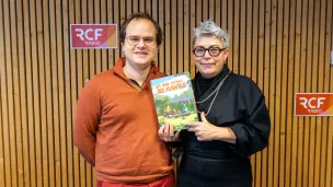 Matthieu Ferrand (à gauche), Sandrine Boucher - © RCF Lyon