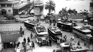 Compagnie de Navigation Mixte port d'Alger. © Collection French Lines & Compagnies 