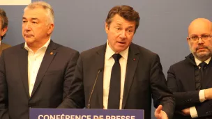 Christian Estrosi en conférence de presse ce 15 décembre 2022 à Nice - RCF 