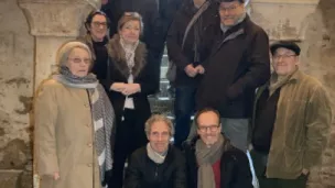 Le groupe participant à la visite