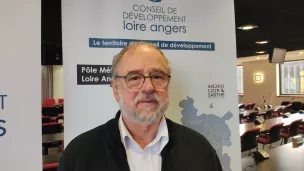 Jean-François Caillat, président du Conseil de développement Loire Angers depuis 2018 © RCF Anjou