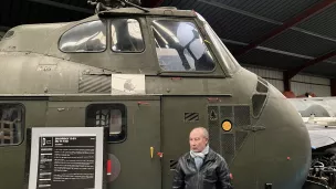 Marc Betrancourt au musée de l'épopée de l'industrie et l'aéronautique  © RCF Hauts de France Anne Henry