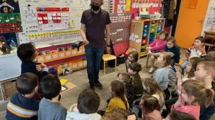 Noël à l'école maternelle Notre-Dame de Liesse à Saint-Renan