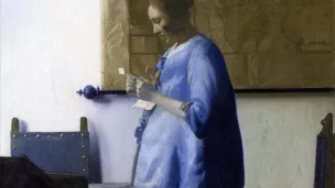 Johannes Vermeer, La Femme en bleu lisant une lettre ©Wikimédia commons