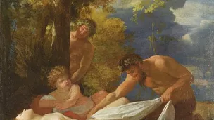 Vénus épiée par deux satyres (Londres, The National Gallery)