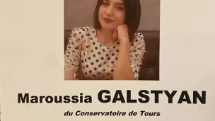 Maroussia Galstyan en concert ce dimanche à Châteauroux.