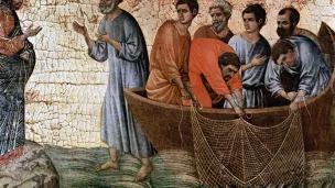 Duccio di Buoninsegna, La pêche miraculeuse ©Wikimédia commons