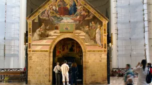 La Portioncule, dans la basilique Sainte-Marie-des-Anges, à Assise ©Wikimédia commons