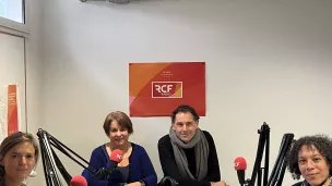 Annabel Mensah, Véronique Bonnaud, Grégory Delvacque et Sabine Gondat